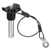 304 Stainless Steel Push-Button Locking Pin with 24.5cm Rope (8mm-20mm)