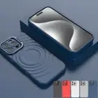 Magnetic Stand Anti-Scratch Non-slip Protective Case for iPhone 16 16 Pro Max 15