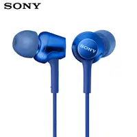 在飛比找PChome24h購物優惠-SONY MDR-EX255AP 細膩金屬 耳道式耳機 線控