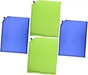 BESPORTBLE Outdoor Car Camping Essentials Self-Inflating Mattress 4pcs Inflatable Seat Cushions Camping Pad for Travel