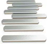 8Pcs Steel Plates for Weighted Vest for Workout, Loading Leg and Hand Guards, Easily Change for Strength Training Running Jogging Cardio, Rustproof Steel Plate Adjustable