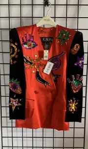 Vintage Escada Jacket with Phenomenal Sequin Detailing