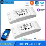 Tuya WiFi Smart Light Switch Universal Breaker Timer Smart Life APP Wireless Rem