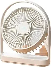 Rechargeable Desktop Fan Four-Speed Desktop Fan Multifunctional Desktop Fan Home Dormitory Desktop Fan