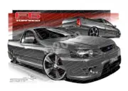 FPV UTES BF BF TORNADO EGO A1 STRETCHED CANVAS (FV265)