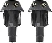 2 Pack Car Windshield Washer Wiper Water Jet Spray Nozzle Windscreen Washer Jets，for Peugeot 106/205/206/306/506 OE 643871