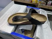 Birkenstock Womens Gizeh BS Thong Sandals Black Size6 NIB