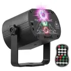 DJ Disco Stage Party Lights, Sound Activated Laser Light RGB Flash Strobe Pro...