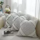 Couch Boho Cushion Cover Farmhouse Throw Pillow Covers Black and White Bedroom