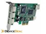 StarTech 4 Port LP PCI Express USB Card - PEXUSB4DP