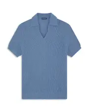 Frescobol Carcioca Joaquim V Neck Short Sleeve Polo