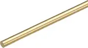 uxcell Brass Round Rods, 5/16 Inch Brass Solid Round Rod Lathe Bar Stock, 8mmx200mm Brass Rod for Drift Punches Various Shaft DIY Craft Model Plane Ship Cars, Pack of 1
