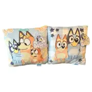 2 Bluey & Friends Throw Pillows Decorative Squishy Cloud Throw Bingo Mum 12"