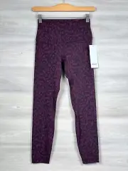 Lululemon Align Pant 25" Nulu Size 6 Formation Camo Dark Adobe FCDA 25338