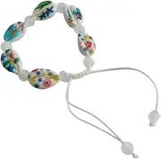[Xiao Hua] Shell Woven Bracelet Anklets for Women Boho Anklet Bracelet Beach Foot Jewelry for Party(Style C), 7.48-12.59inch, shell