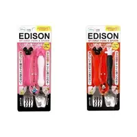 在飛比找蝦皮購物優惠-現貨 日本製 Edison 阿卡將 嬰幼兒學習餐具組 湯匙+