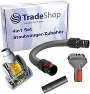 [Trade-Shop] 4-in-1 Vacuum Cleaner Accessory Set for Dyson DC01 DC02 DC03 DC04 DC05 DC07 DC08 DC11 DC14 DC15 DC16 DC17 DC18 DC19 DC20 DC21 DC22 DC23 DC24 DC25 UVM.