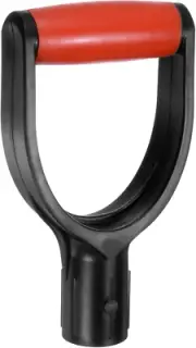 Shovel D Grip Handle 1-1/4""(32Mm) Inner Dia. ABS Material Spade Snow Shovel Ga