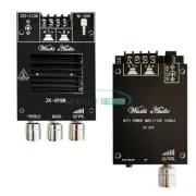 High power 150W*2 Digital Power Amplifier Board DIY Kits Bluetooth AUX TDA7498E-