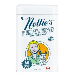 【Nellies】天然無毒復古鐵盒洗衣粉 膠囊(60入)