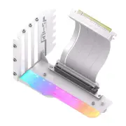 Vertical GPU Mounting Bracket with 15Cm PCI-E 4.0 X16 Riser Cable Graphics Card