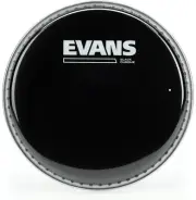 Evans Black Chrome Tom Batter Head - 6 inch (5-pack) Bundle
