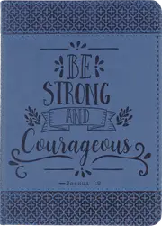 Peter Pauper Press Journal Artisan Small Be Strong and Courageous 329967