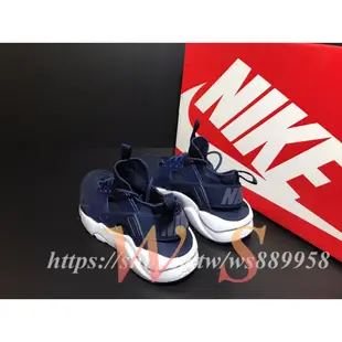 【WS】NIKE AIR HUARACHE RUN ULTRA (GS) 藍 大童 慢跑鞋 武士鞋 847569-416