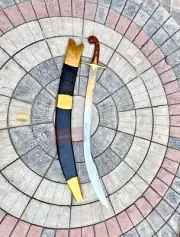 Kilij Sword Ottoman Kilij Handmade Sword Battle-Ready Gift Wedding Gift Sword.