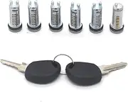 Door Lock Barrel, Daily 2000-2012 2996076 2996075 2992551 2991727 car Door Lock(Black Keys)