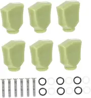 JOINPAYA 6 Sets Guitar Tuning Handles Acoustic Guitar Tuning Caps Durable and Decorative Enhanced String Locking