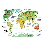 Kid's Wall Stickers Removable Decals For Kids Decoration Nursery Animal Wall Decals & Stickers