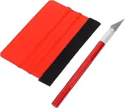 MOLUCKFU Vinyl Application Toolkit Smoothing Squeegee Tinting Kit Scrapper Cutting Tools More for Diy Wall Coverings