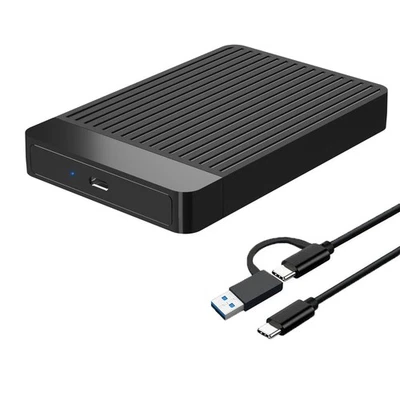 1TB Ultra Slim Portable External Hard Drive 2.5'' HDD USB 3.1 Type-C Storage ...