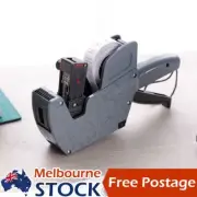 8-Digit Pricing Gun Single Line Label Maker Pricing Machine with Label