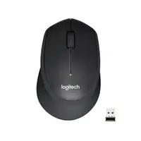 在飛比找樂天市場購物網優惠-Logitech 羅技 M331 舒適靜音無線滑鼠(黑色)