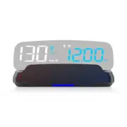 Car Head Up Display GPS Navigation Gauge MPH KM/H Overspeed Alarm HUD Compass (for: Peugeot)