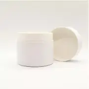 100pc Matte white biodegradable cardboard JAR deodorant balm 50mL Zero Waste