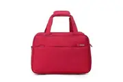 Tosca So-Lite Cabin Onboard Overnight Tote Bag Deluxe Jacquard Fabric Red
