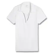 PUMA Women CLOUDSPUN Piped Golf Polo White Glow - SS25 NEW