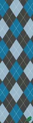 Graphic Mob Argyle 9in x 33in Skateboard Grip Tape