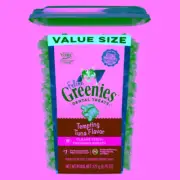Greenies Feline Dental Treats Tempting Tuna Flavor 9.75