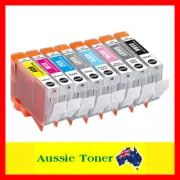 8x CLI-65 CLI65 BK/C/M/Y/PC/PM/LGY/GY Ink for Canon Pixma Pro-200 200 PRO200S