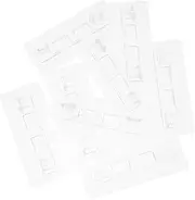 GLSTOY Playpen Stabilizer Plastic Base Adhesive Fixator for Floor Home Pet Pens Safe Easy Installation