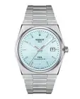 New Tissot PRX Powermatic 80 Automatic 40mm Ice Blue Dial T1374071135100 A.D.