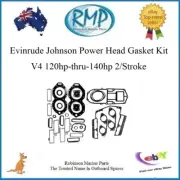 New Evinrude Johnson Outboard Powerhead Gasket Kit V4 120hp-thru-140hp # 432570