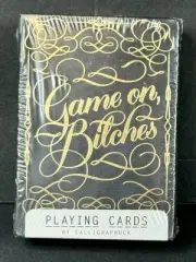 Game On B*tches Sealed Playing Cards By Calligraphuck