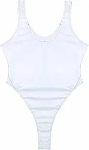 [GRRKDFQ] Women's Nightwear, Lingerie & Underwear Sleeveless High-Cut Swimsuit