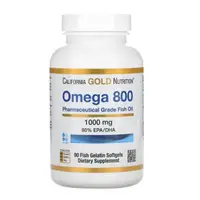 在飛比找蝦皮購物優惠-CGN Omega 800魚油含80%EPA/DHA甘油三酸