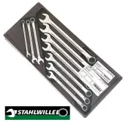 Stahlwille 14/10pc Metric Ring Open End Box Combination Spanner Set 96401007